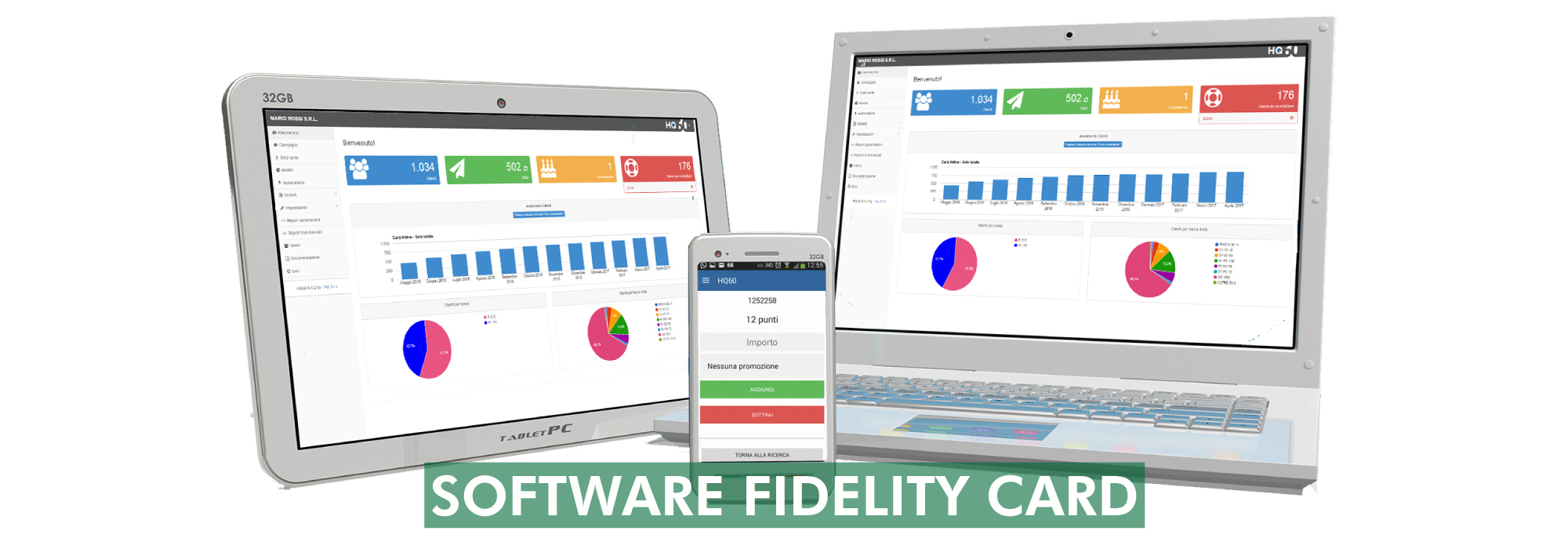 Fidelity Card semplice da usare